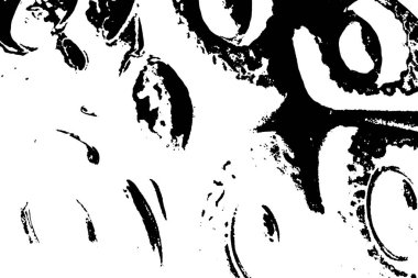 Soyut grunge arkaplanı. monokrom dokusu. siyah ve beyaz desenli 