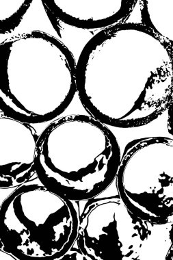 Soyut grunge arkaplanı. Monokrom dokusu. Siyah ve beyaz desenli arkaplan