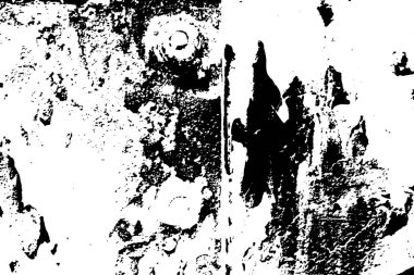 Çizik ve çatlaklarla metal doku