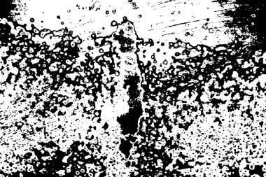 Çizik ve çatlaklarla metal doku