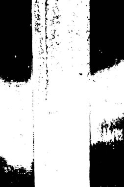 Çizik ve çatlaklarla metal doku