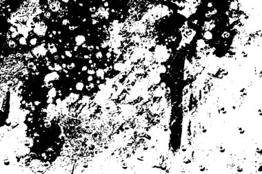 Soyut grunge arkaplanı. Monokrom dokusu. Siyah ve beyaz desenli arkaplan