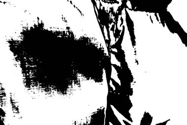 Soyut grunge arkaplanı. Monokrom dokusu. Siyah ve beyaz desenli arkaplan