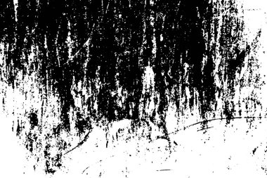 Çizik ve çatlaklarla metal doku