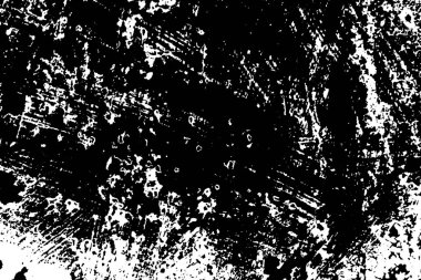 Soyut grunge arkaplanı. Monokrom dokusu. Siyah ve beyaz desenli arkaplan