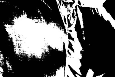 Soyut grunge arkaplanı. Monokrom dokusu. Siyah ve beyaz desenli arkaplan