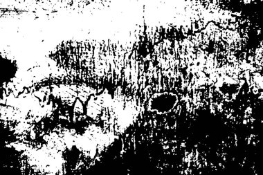 Çizik ve çatlaklarla metal doku