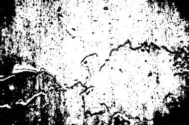 Soyut grunge arkaplanı. Monokrom dokusu. Siyah ve beyaz desenli arkaplan