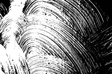 Soyut grunge arkaplanı. Monokrom dokusu. Siyah ve beyaz desenli arkaplan