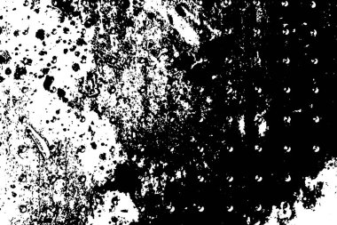 Soyut grunge arkaplanı. Monokrom dokusu. Siyah ve beyaz desenli arkaplan