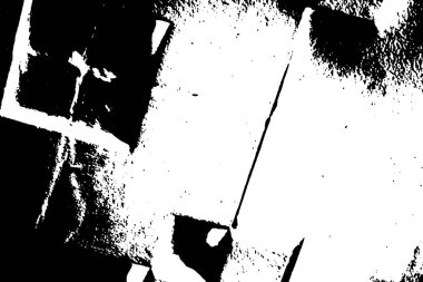 Soyut grunge arkaplanı. Monokrom dokusu. Siyah ve beyaz desenli arkaplan