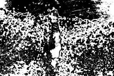 Çizik ve çatlaklarla metal doku