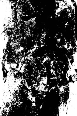 Çizik ve çatlaklarla metal doku