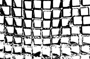 Soyut grunge arkaplanı. Monokrom dokusu. Siyah ve beyaz desenli arkaplan