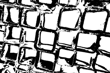 Soyut grunge arkaplanı. Monokrom dokusu. Siyah ve beyaz desenli arkaplan