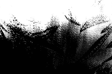 Soyut grunge arkaplanı. Monokrom dokusu. Siyah ve beyaz desenli arkaplan