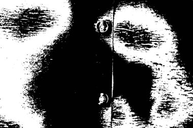 Çizik ve çatlaklarla metal doku