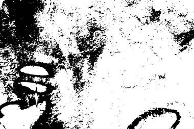 Çizik ve çatlaklarla metal doku