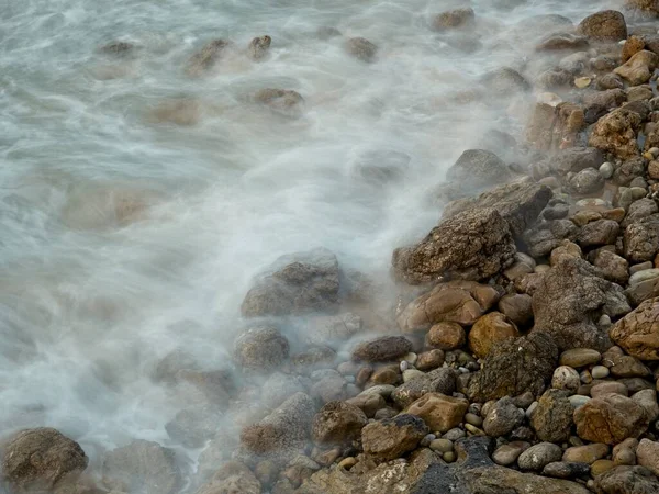 Liencres 'in Kayalıkları ve Tepeleri Doğal Parkı, Cantabria, Santander, İspanya