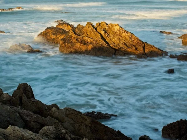 Liencres Kayalıkları Tepeleri Doğal Parkı Cantabria Santander Spanya — Stok fotoğraf