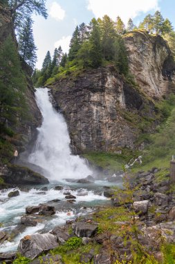 Alpe Devero, Baceno, Lepontine Alps, Ossola, Piedmont, İtalya 'daki dağ panoramaları
