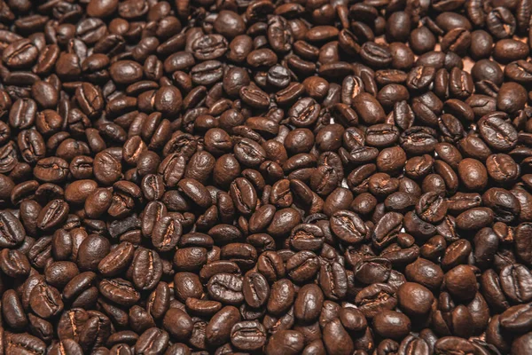 Kahve çekirdekleri, yakın görüş.