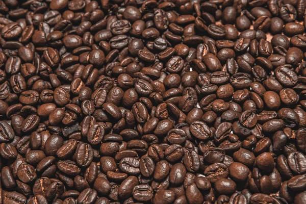 Kahve çekirdekleri, yakın görüş.