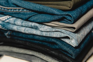 Yığılmış kotlar, görünümü kapatın