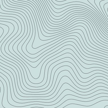 Topografik harita çizgileri arka plan. Soyut illüstrasyon. Vektör