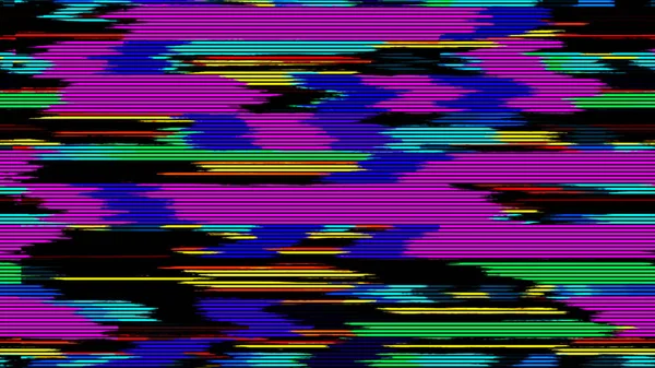 Abstrakter Glitchy Hintergrund Digitale Panne Beschädigter Bildschirm Fehler Oder Panne — Stockfoto