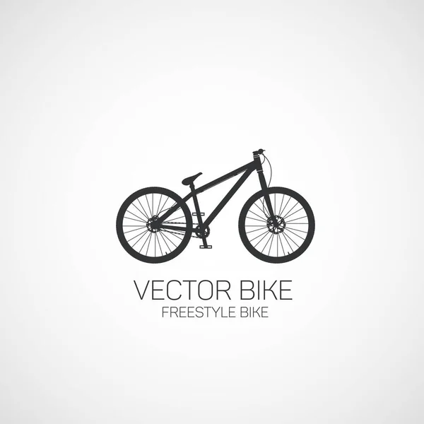 Freestyle Fiets Vector — Stockvector