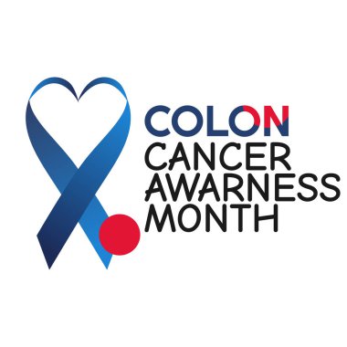  Kolon kanseri farkındalığı ayının vektör grafiği kolon kanseri farkındalığı ayı kutlamaları için iyidir. düz dizayn. Broşür tasarımı. Düz çizim. Farkındalık.