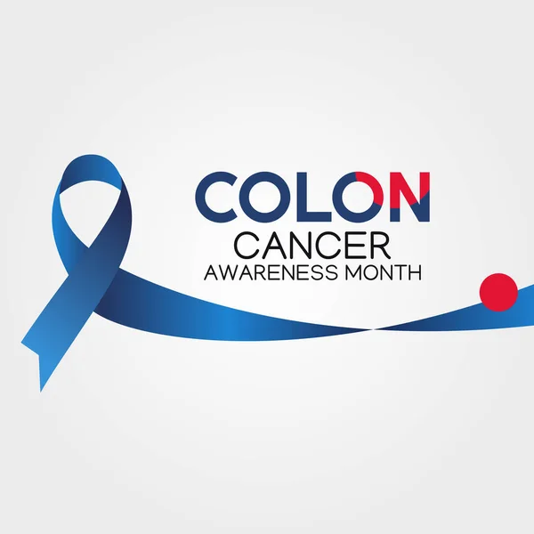  Kolon kanseri farkındalığı ayının vektör grafiği kolon kanseri farkındalığı ayı kutlamaları için iyidir. düz dizayn. Broşür tasarımı. Düz çizim. Farkındalık.