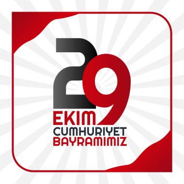 29 ekim cumhuriyet bayramisi vektör grafiği 29 ekim cumhuriyet bayramimiz kutlamaları için uygun. düz dizayn. Broşür tasarımı. Düz çizim. Çeviri: 29 Ekim, cumhuriyet tatilimiz