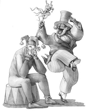 bir komedyen oturur rahatsız bir bankacı seçtiğin bu kullanıcı mizah tahmin soytarı