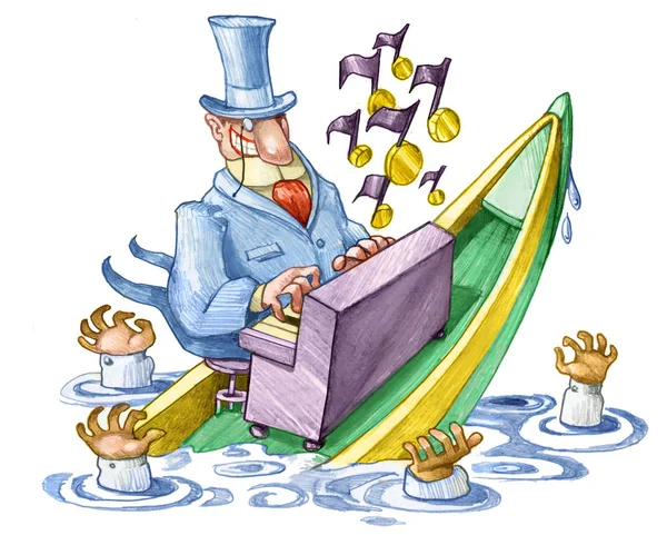 Capitalistic voracious greedy of workers Stock Illustration by  ©nuvolanevicata #194114770