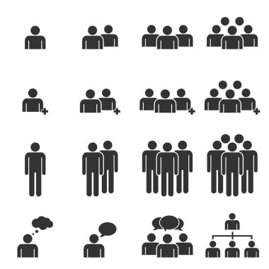 People Simgesi çalışma grubu Vektörü