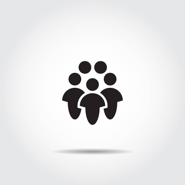 Рабочая группа People Icon Team Vector