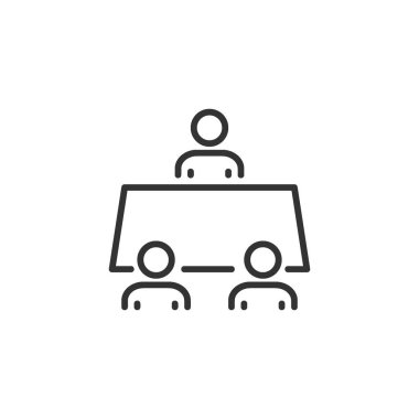 Simge vektör pikseli ile buluşma mükemmel