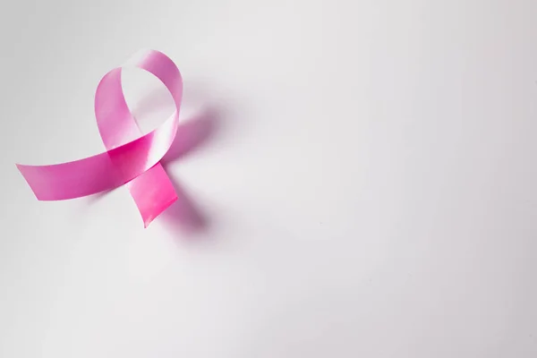 Roze Lint Borstkanker Bewustmakingsmaand Gezondheidszorg International Women Day World Cancer — Stockfoto