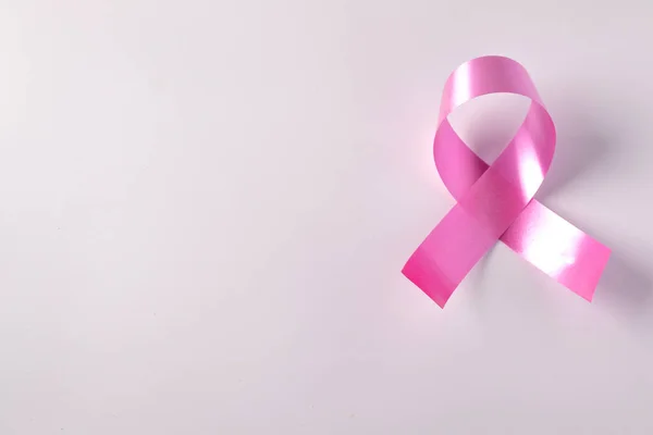 Roze Lint Borstkanker Bewustmakingsmaand Gezondheidszorg International Women Day World Cancer — Stockfoto