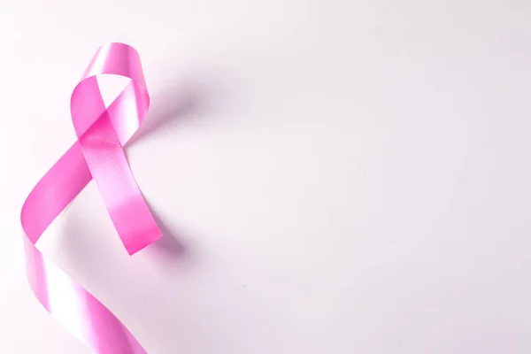 Roze Lint Borstkanker Bewustmakingsmaand Gezondheidszorg International Women Day World Cancer — Stockfoto