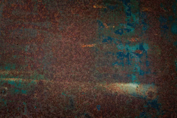 Rusty Iron Texture Background Old Metal Iron Panel — Stock Photo, Image