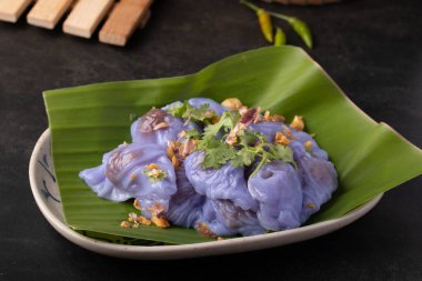 ( Kow Griep Pag Mor Domuz Buharlı Pirinç Paketleri