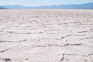 Tuz daireler, Badwater Havzası, Ölüm Vadisi Milli Parkı manzara
