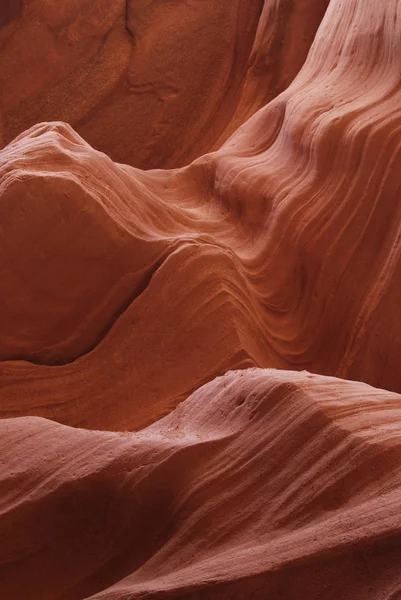 Texturerat Sand Stenmur Bakgrund Antelope Canyon Sida Arizona Usa — Stockfoto