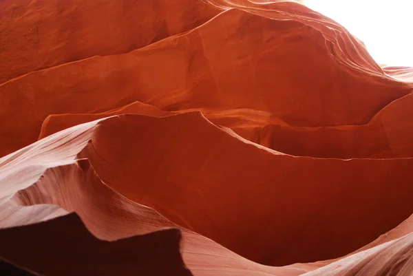 Bright Orange Slot Antelope Canyon Navajo Reservation Page Arizona Usa — Stock Photo, Image