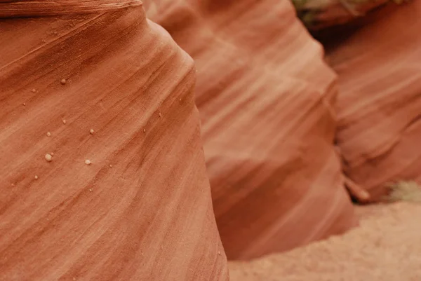 Konsistens Eroderad Sandsten Slot Canyon Vacker Natur Bakgrund — Stockfoto