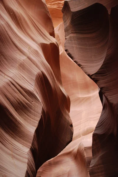 Sandstone Canyon Navajo Reservation Antelope Canyon Page Arizona Estados Unidos —  Fotos de Stock