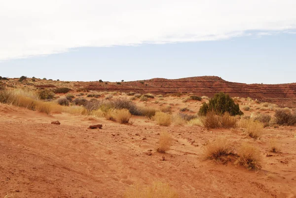 Monument Valley Červené Pouštní Krajina Utah Usa — Stock fotografie